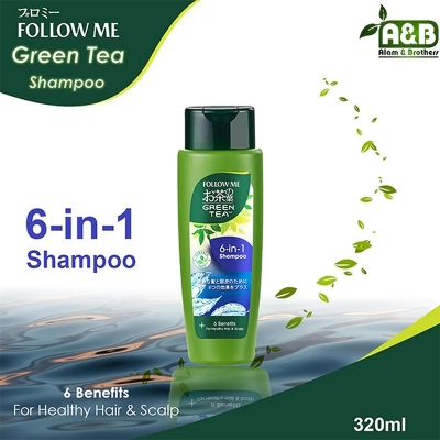 Picture of Follow Me Green Tea 6 In 1 Shampoo(Malaysia) - 320Ml
