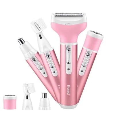 Picture of Kemei KM-6637 Multi Functional 4 In 1 Shaver For Women