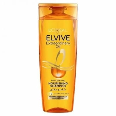 Picture of LOreal Paris Elvive Extraordinary Oil Shampoo 400ml + Conditioner 360 ml - for Normal to Dry Hair