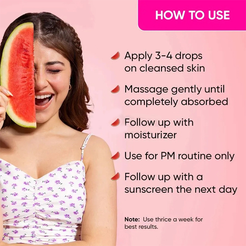 Picture of Dot and Key Watermelon 10% Glycolic Gentle Exfoliating Face Serum 30ml