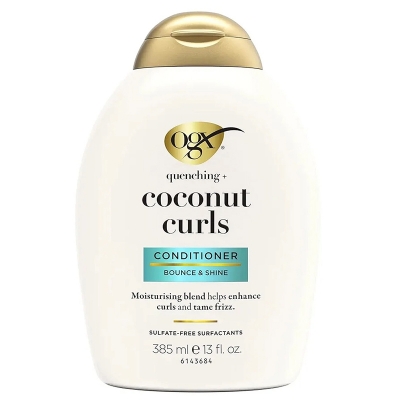 Picture of Ogx Quenching + Coconut Curls Conditioner For Curly Hair 385mL