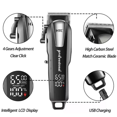 Picture of HTC CT-8083 Hair Clipper And Beard Trimmer For Men