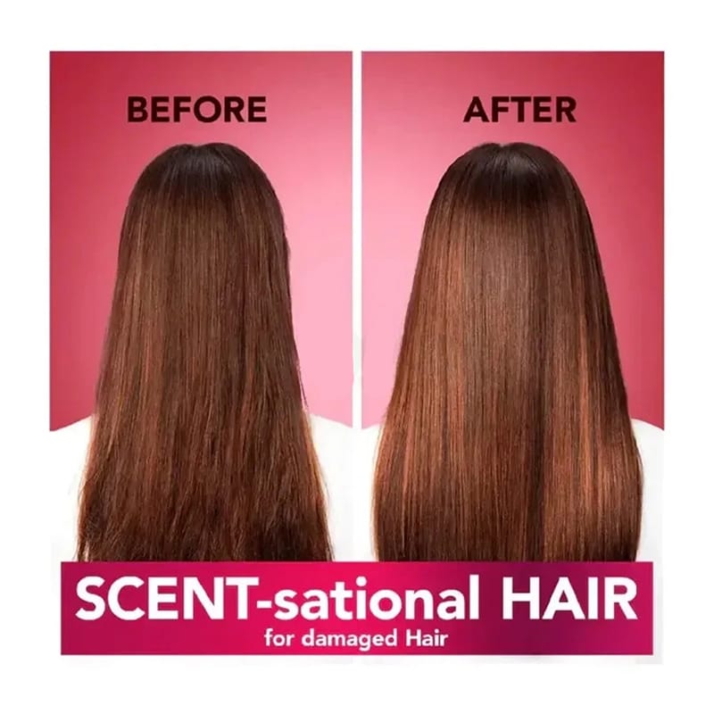 Picture of Herbal Essences Love Me Longer Shampoo Infused with Pomegranate Essences and Red Berries Scent for Damaged Hair 400ml