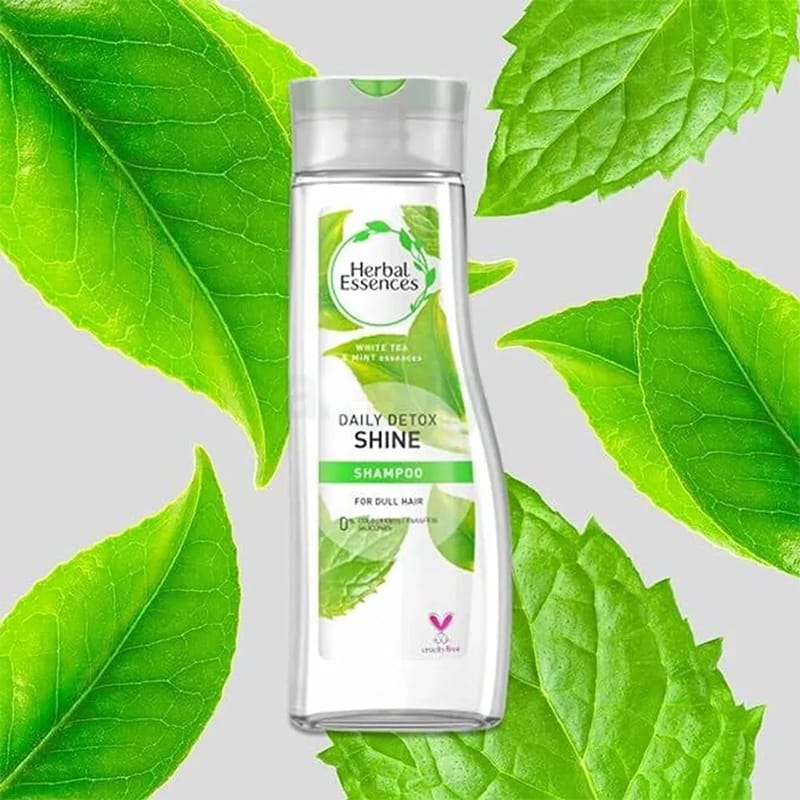 Picture of Herbal Essences Daily Detox Shine Shampoo with White Tea & Mint Essences for Dull Hair 400ml