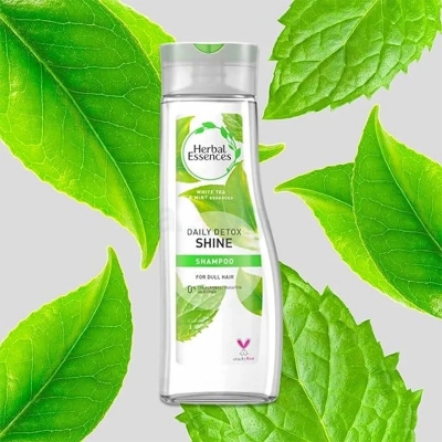 Picture of Herbal Essences Daily Detox Shine Shampoo with White Tea & Mint Essences for Dull Hair 400ml