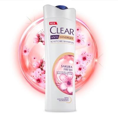 Picture of CLEAR Sakura Fresh Anti-Dandruff Shampoo 300ml