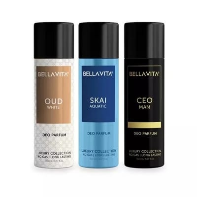 Picture of Bellavita Fine Fragrance Luxury Body Spray – 150ml Combo 3pack (India)