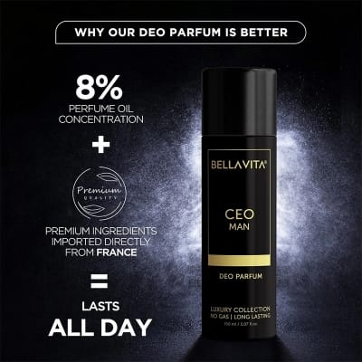 Picture of Bella Vita CEO Man Body Perfume 150ml | Premium No Gas Deo for Man