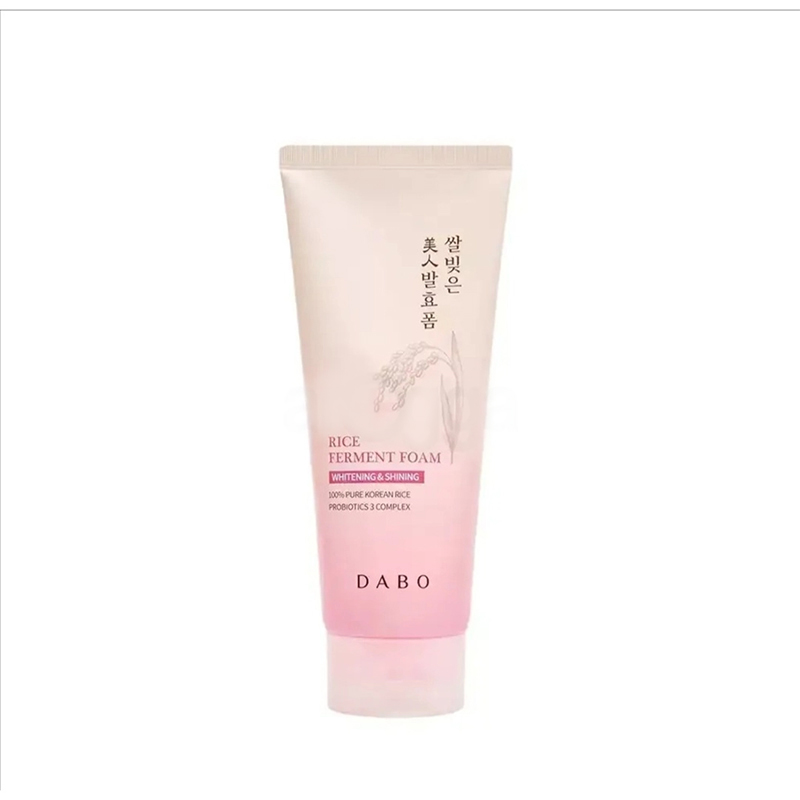 Picture of Dabo Whitening & Shining Rice Ferment Foam Face Wash 100ml