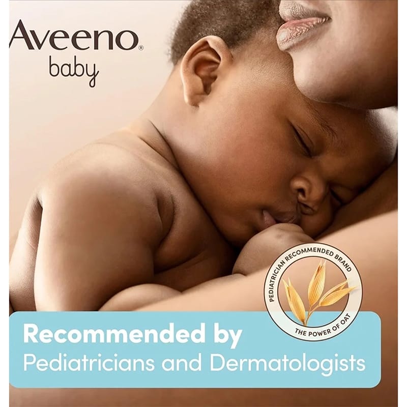 Picture of Aveeno Baby Daily Moisture Gentle Body Wash & Shampoo with Oat Extract, 2-in-1 Baby Bath Wash & Hair Shampoo 532ml