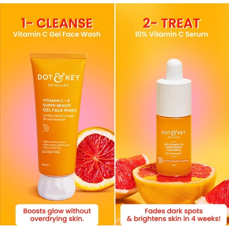 Picture of Dot and key Vitamin C Daily Glow Booster Combo Set