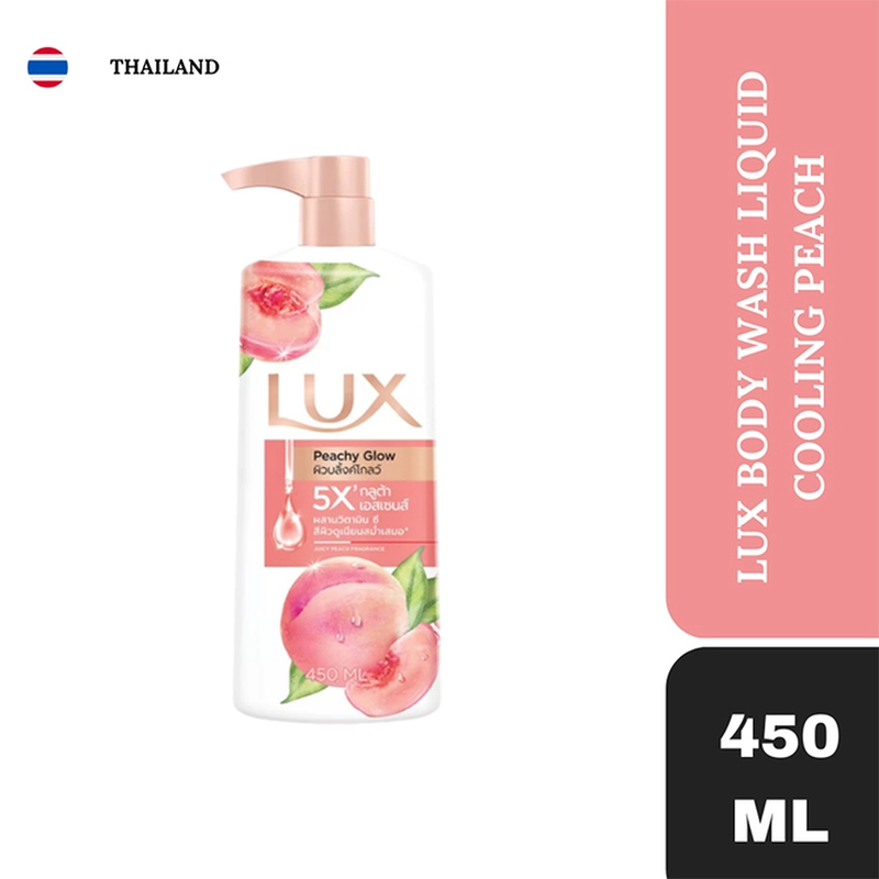 Picture of Lux Body Wash Liquid Cooling Peachy Glow 450ml