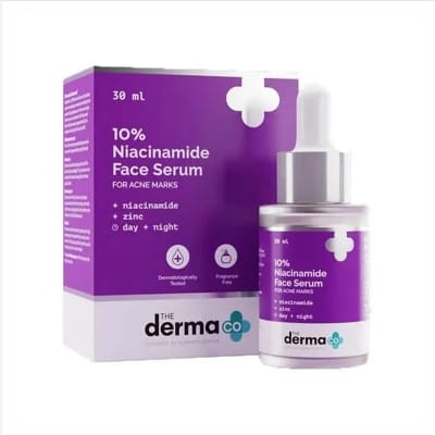 Picture of The Derma Co 10% Niacinamide Face Serum for Acne Marks 30ml