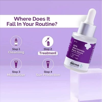 Picture of The Derma Co 10% Niacinamide Face Serum for Acne Marks 30ml