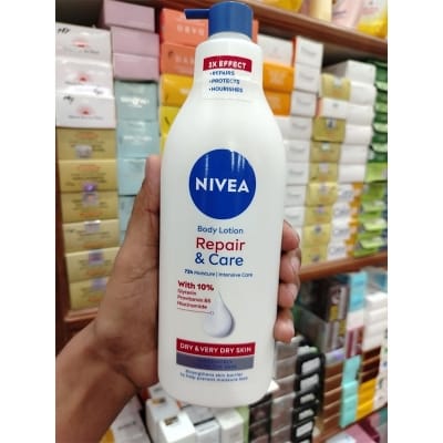 Picture of Nivea Repair & Care 72H Moisture Dry & Very Dry Skin Body Lotion, 400ml (Spain)