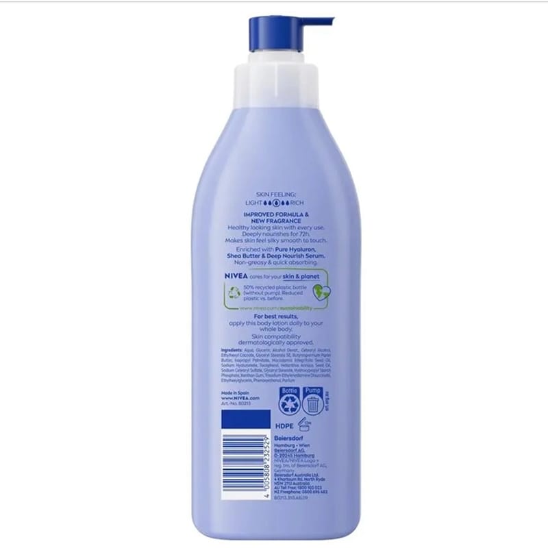 Picture of NIVEA Irresistibly Smooth Body Lotion 400ml(Spain)