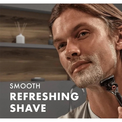 Picture of International Uk product Gillette fusion 5 Moisturizing with cocoa butter Shaving gel 200 ml
