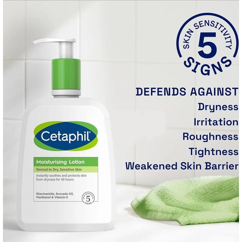Picture of Cetaphil Moisturizing Lotion for Normal to Dry, Sensitive Skin 236ml