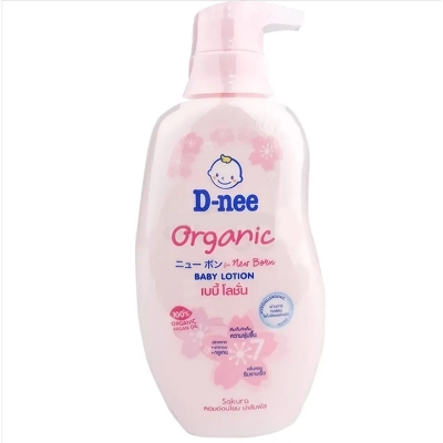 Picture of D Nee Organic Baby Lotion Sakura For Newborn 300ml