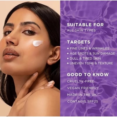 Picture of Fadeout Anti-Wrinkle Brightening Day Cream-Hyaluronic Acid & Niacinamide-Spf25-Reduce Fine Lines & Wrinkles-Brightens & Evens Skin Tone For Bright, Radiant And Youthful Complexion-Softens Skin-50Ml