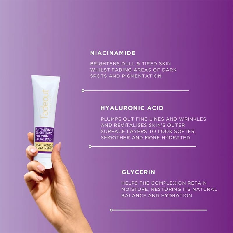 Picture of Fadeout Anti-Wrinkle Brightening Facial Wash 100ml