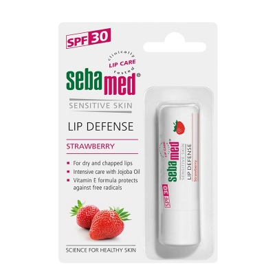 Picture of Sebamed Lip Defense Strawberry Lip Balm
