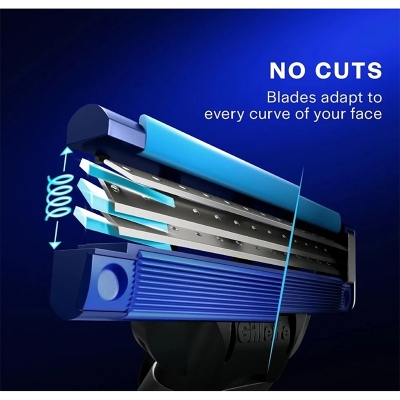Picture of Gillette Mach 3 Turbo Shaving Razor + 2 Cartridges
