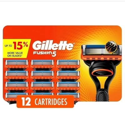 Picture of Gillette Fusion5 Men's Razor Blade Refills, 12 Refills