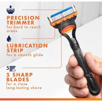 Picture of Gillette Fusion5 Men's Razor Blade Refills, 12 Refills