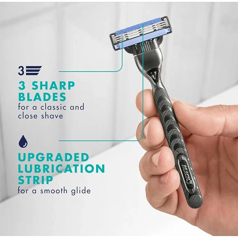 Picture of Gillette Mach3 Men's Razor Blade Refills, 12 Refills