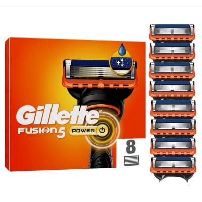 Picture of Gillette Fusion 5 Power Blade XL Pack with 8 (Germany)