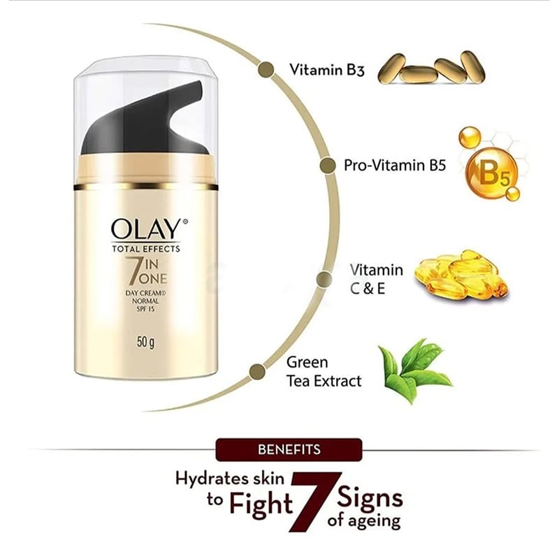 Picture of Olay Total Effects 7 In One Normal Day Cream SPF 15 50g