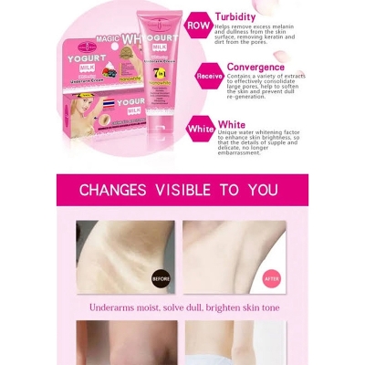 Picture of Aichun Beauty Yogurt Milk Whitening Underarm Cream (80g)