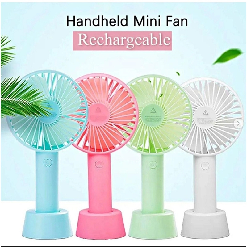 Picture of Mini USB Hand Lithium Battery Rechargeable Hand Fan Multi Color