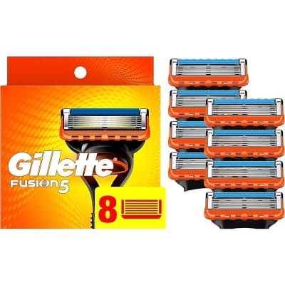 Picture of Gillette Fusion5 Razor Refills for Men, 8 Razor Blade Refills(Germany)