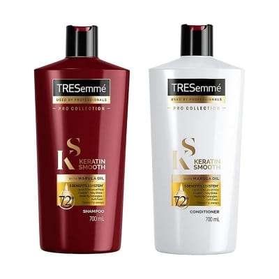 Picture of TRESemme Pro Collection Keratin Smooth Shampoo,and Conditioner,700ml