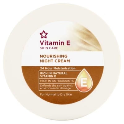 Picture of Superdrug Vitamin E Skin Care Nourishing Night Cream (Uk) -100Ml