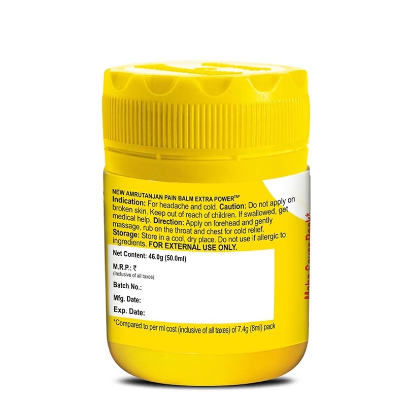 Picture of Amrutanjan Pain Balm Kick Out Pain (Indian) - 50Ml