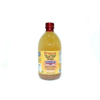 Picture of Discovery Raw Organic Apple Cider Vinegar With The Mother (Usa) - 500Ml