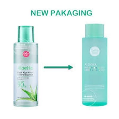 Picture of Cathy Doll Aloeha Fresh Aloe Vera Toner & Essence (Thailand) - 300Ml