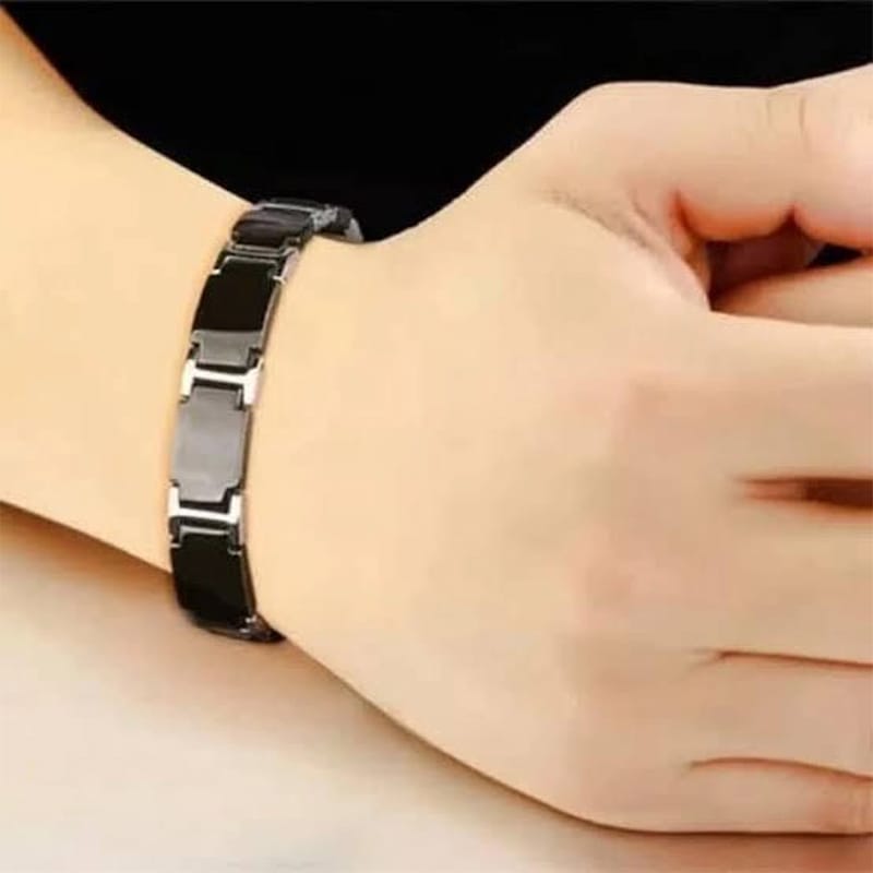 Picture of Tiens Crystal Black Ti-Energy Bracelet For Men