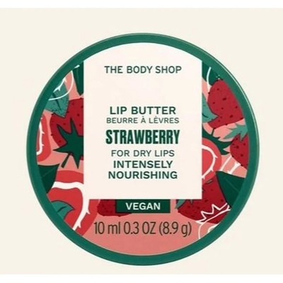 Picture of The Body Shope Lip Butter Beurre A Levres (Strawberry) 10Ml