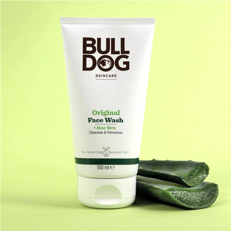 Picture of Bulldog Original Face Wash Aloe Vera Cleanses & Refreshes (Uk) - 150Ml