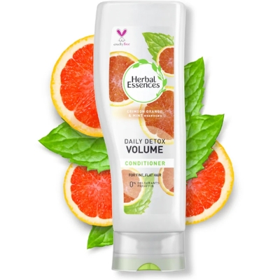 Picture of Herbal-Essences Crimson Orange & Mint Essence Daily-Detox Volume Shampoo (France) - 400Ml