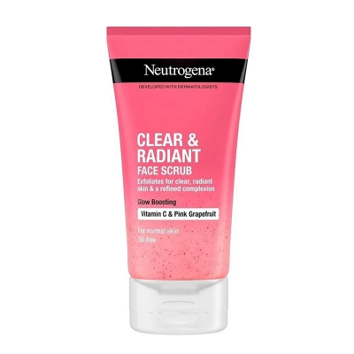 Picture of Neutrogena Clear & Radiant Face Scrub Daily Exfoliator Face Wash -150Ml