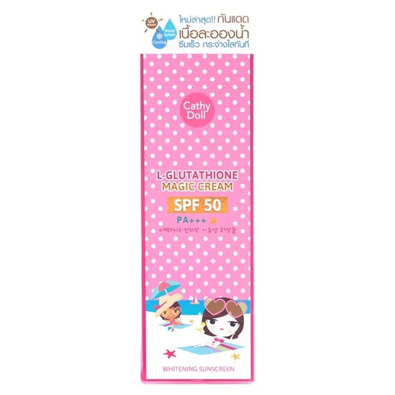 Picture of Cathy Doll Whitening Sunscreen Spf 50 L-Glutathione Magic Cream - 138Ml