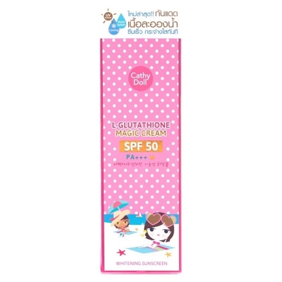 Picture of Cathy Doll Whitening Sunscreen Spf 50 L-Glutathione Magic Cream - 138Ml