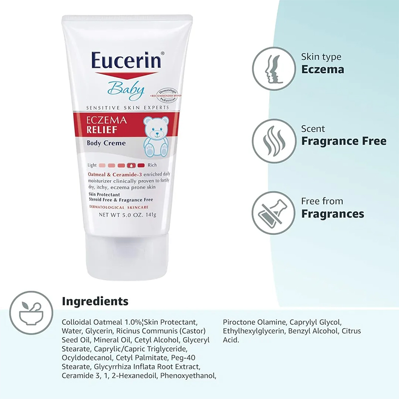 Picture of Eucerin Baby Eczema Relife Cream (Uk) - 141G