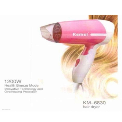 Picture of Kemey Km 6830 Foldable Hair Dryer