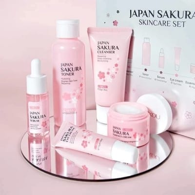 Picture of Laikou Japan Sakura Skincare Face Pack Set - 207 Gm